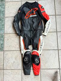 Tuta moto Alpinestars 2 pezzi