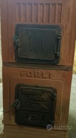 stufa in terracotta