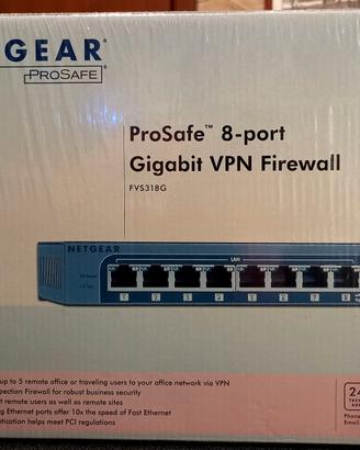 Netgear business Firewall FV318G "come nuovo"