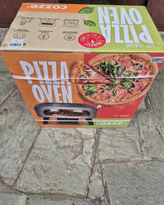 Cozze Forno per pizza 13" a GAS con Pietra inclusa