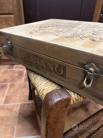 Scatola in legno porta oggetti