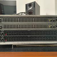 equalizzatori  multibanda Dbx e Rane + case 4U