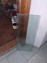 3 lastre di vetro 39.5 x 92 cm spessore 4 mm