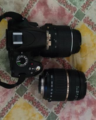 Nikon d3200 e obiettivi