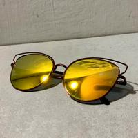 Occhiali da sole-rosa con lenti specchiate