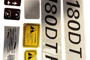 Scritte Fiat 1180 DTH