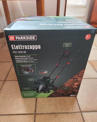 ELETTROZAPPA PARKSIDE mai APERTO e usato