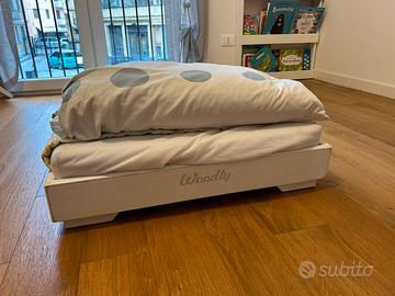 Letto montessoriano basso in legno massello