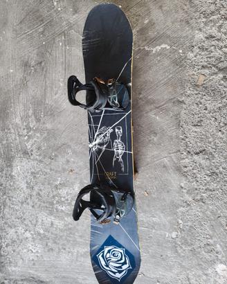 Salomon Craft Snowboard 154 + Attacchi Hologram M