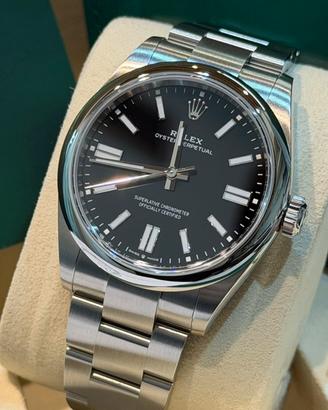 Rolex OP 134300 Nero 2025 41mm Nuova Referenza