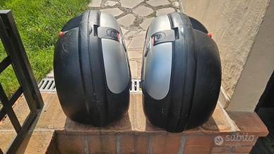 valige laterali e bauletto originali Honda/Givi
