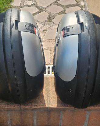 valige laterali e bauletto originali Honda/Givi