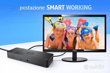 monitor philips 24 + Docking Station dell