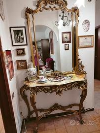 Specchiera con consolle