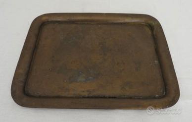 Vassoio rettangolare in rame