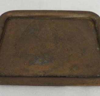 Vassoio rettangolare in rame