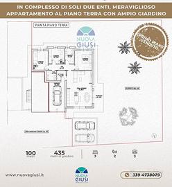 In complesso di soli 2 enti,stupendo appartamento