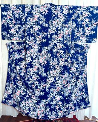 Kimono giapponese vintage tomesode meisen