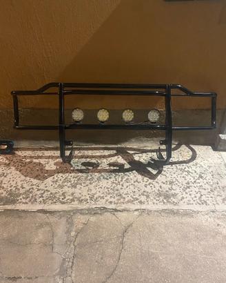 Faretti + bull bar Patrol Nissan Gr y 60
