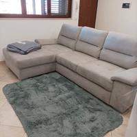 Divano letto estraibile con penisola