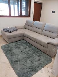 Divano letto estraibile con penisola