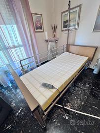 Letto elettrico con materasso antidecupito