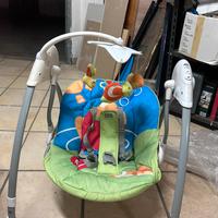 Dondolo elettroco per neonati con melodie