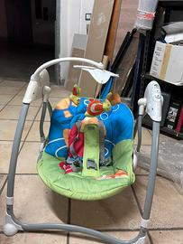 Dondolo elettroco per neonati con melodie