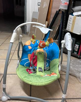 Dondolo elettroco per neonati con melodie