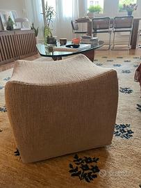 Pouf Callegaris originale - tessuto beige