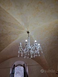 Lampadario e Applique in murano 