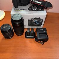 Canon eos 2000D 18-55mm+ 75-300mm