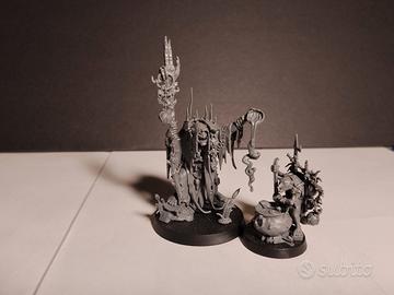 Warhammer- AoS - Swampcalla Shaman with Pot-grot