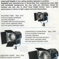 ("3")=Illuminatori Fresnel=150W_300 e 500W_1000W