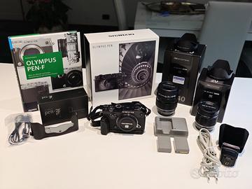 Olympus Pen-f nera limited edition + 20m + 12-40m