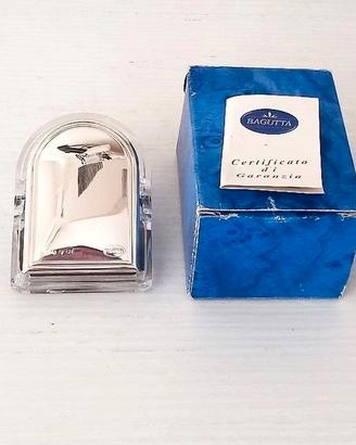 BAGUTTA - Fermacarte in Argento