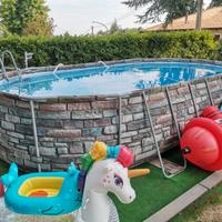 Piscina BestWay 610x366x122 filtri cartuc e sabbia