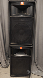 2 Casse PA Impianto Audio JBL TR125