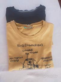 due T-shirt bambino