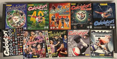 Collezione Album Panini Calcio 2000-2014