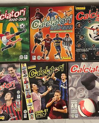 Collezione Album Panini Calcio 2000-2014