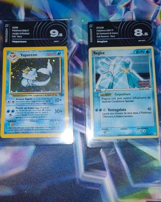 Carte gradate Pokémon vintage