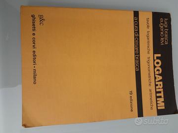 Brasca / Levi - Logaritmi - Ghisetti e corvi edito