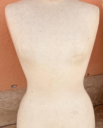 Busto donna sartoriale + base in acciaio