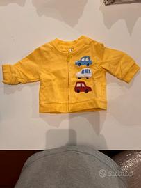 Lotto Abbigliamento Bimbo 1-12 Mesi 50/60 pezzi