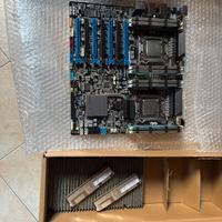 ASUS Z9PE-D8 WS + 256GB DDR3 + 2 CPU Xeon E5-2690