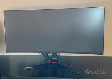 Monitor 34" QuadHD UltraWide Curvo  - LG