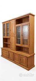 PARETE ATTREZZATA IN LEGNO 