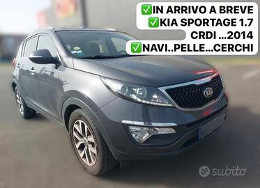 KIA SPORTAGE 1.7 CRDI 115 CV. NAVI+CERCHI+PELLE