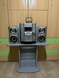  stereo sony 3 disc changer+ mobiletto